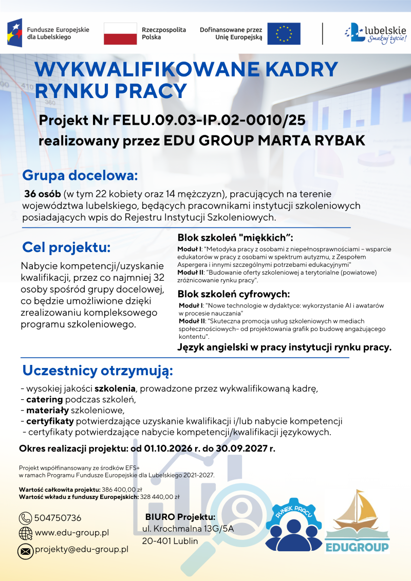 plakat projektowy